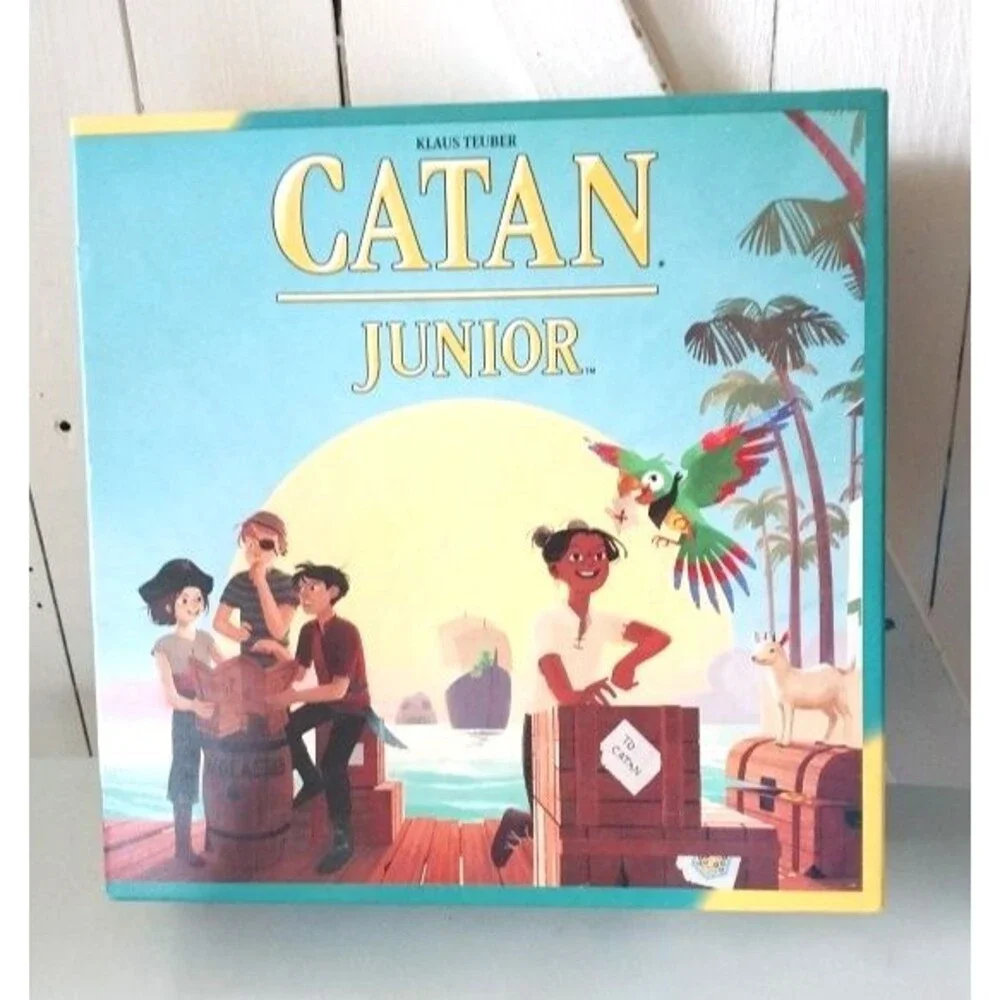 Catan Junior 3025 Fun Fair Klaus Teuber Board Game Adventure for Fantasy 6+.